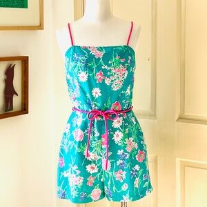 Vintage Sea Waves Romper 80’s does 60’s.